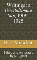 Writings in the Baltimore Sun, 1909-1922