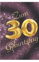 Zum 30 Geburtstag