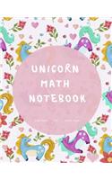 Unicorn Math Notebook