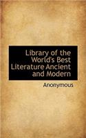 Library of the World's Best Literature Ancient and Modern: (English)