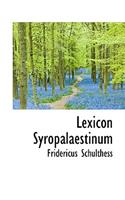 Lexicon Syropalaestinum