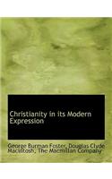 Christianity in Its Modern Expression