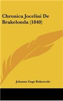 Chronica Jocelini de Brakelonda (1840)