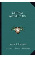 General Metaphysics