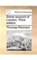 Some account of London. Third edition.: (English)