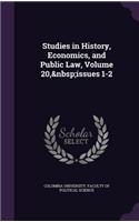 Studies in History, Economics, and Public Law, Volume 20, Issues 1-2