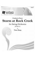 Storm at Rock Creek for String Orchestra - Score