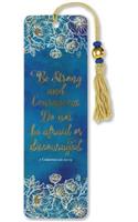 Beaded Bkmk Be Strong & Courageous