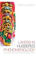 Layers in Husserl's Phenomonology