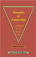 Thoughts on Leadership