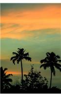 Palm Trees and a Lovely Sunset Journal