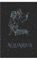 2020 Terminkalender - Aquarius Sternzeichen Wassermann