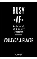 Notebook for Volleyball Players / Volleyball Player