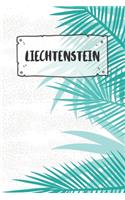 Liechtenstein: Dotted Travel Diary Notebook or Journey Dotted Grid Journal - Holiday Trip Pocketbook for Men and Women with Dots