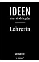 Notizbuch für Lehrer / Lehrerin