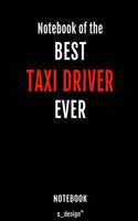 Notebook for Taxi Drivers / Taxi Driver