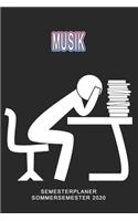Musik Semesterplaner - Sommersemester 2020