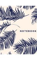 Notebooks: Dot Grid Notebook, 8.5 x 11 Large, 100 pages