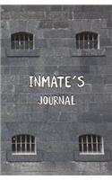 Inmate's Journal: Blank journal and prison log