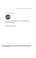 On Accuracy of Adaptive Grid Methods for Captured Shocks