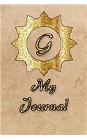 My Journal: G