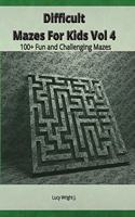Difficult Mazes For Kids Vol 4