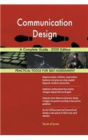 Communication Design A Complete Guide - 2020 Edition