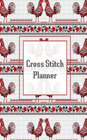 Cross Stitch Planner: Grid Graph Paper Squares, Design Your Own Pattern, WIP Notebook Journal