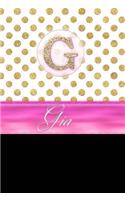 Gia: Personalized Lined Journal Diary Notebook 150 Pages, 6 X 9 (15.24 X 22.86 CM), Durable Soft Cover