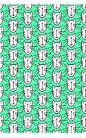 Journal Notebook For Cat Lovers Smiley Cats Pattern 4: 110 Page Lined and Numbered Journal With Index Pages In Portable 6 x 9 Size, Perfect For Writing, Taking Notes, List Making, Journaling and Doodling(69 Noteworthy Series Lined)