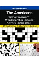 The Americans Trivia Crossword Word Search & Sudoku Activity Puzzle Book