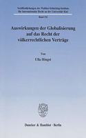 Auswirkungen Der Globalisierung Auf Das Recht Der Volkerrechtlichen Vertrage