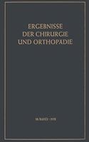 Ergebnisse Der Chirurgie Und Orthopadie 38