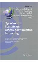 Open Source Ecosystems: Diverse Communities Interacting