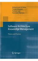 Software Architecture Knowledge Management