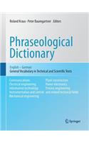 Phraseological Dictionary English - German