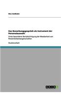 Bewerbungsgespräch als Instrument der Personalauswahl