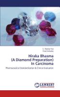 Hiraka Bhasma (A Diamond Preparation) In Carcinoma