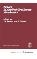 Topics in Applied Continuum Mechanics