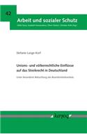 Unions- Und Volkerrechtliche Einflusse Auf Das Streikrecht in Deutschland