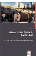 Where is the Public in Public Art?