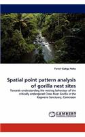 Spatial point pattern analysis of gorilla nest sites