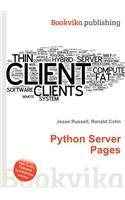 Python Server Pages