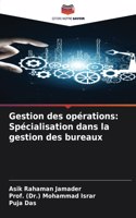 Gestion des opérations