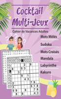 Cocktail Multi-Jeux & Cahier De Vacances Adultes