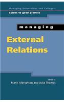 Managing External Relations in Higher Education