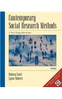 Contemporary Social Research Methods Using Microcase, Infotrac Version