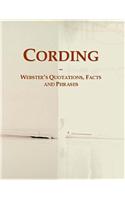 Cording