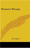 Woman's Wrongs