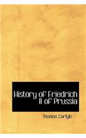 History of Friedrich II of Prussia